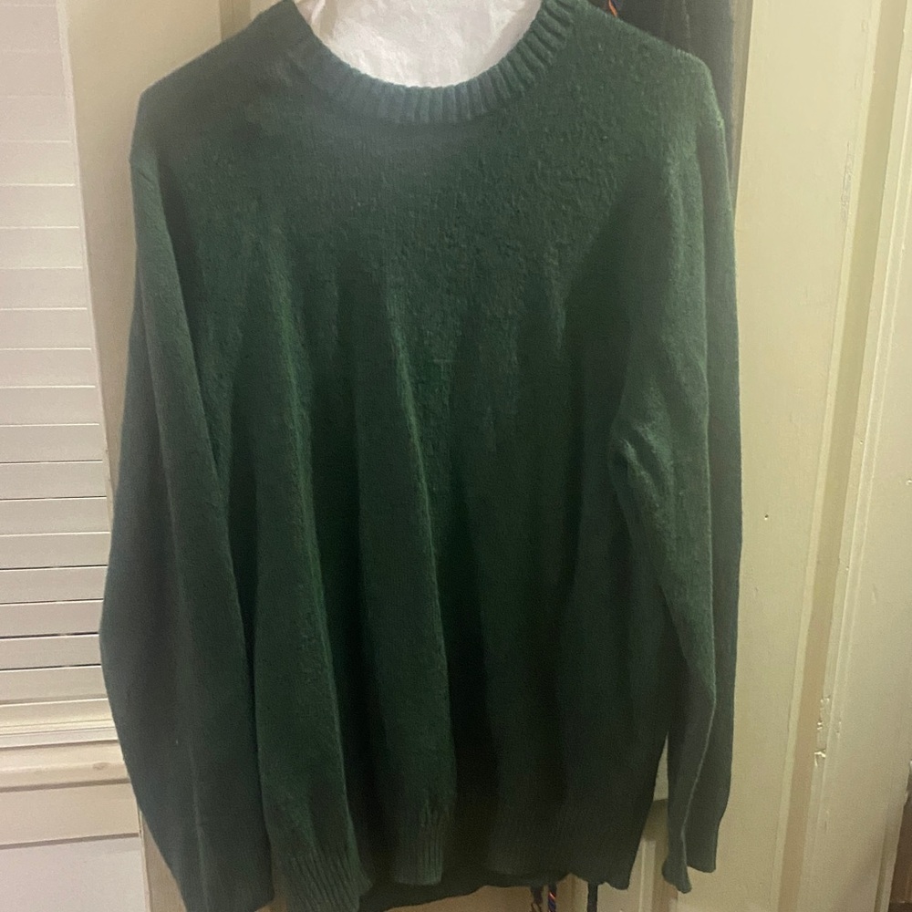 Croft & Barrow Men's Forest Green Crewneck Sweater